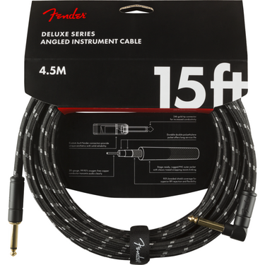 Cable Fender P/itrumento Deluxe 4.5mts Angl Ints Btwd, 0990820085